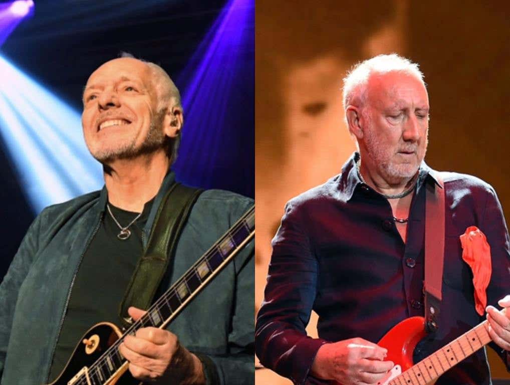 Peter Frampton and Pete Townshend