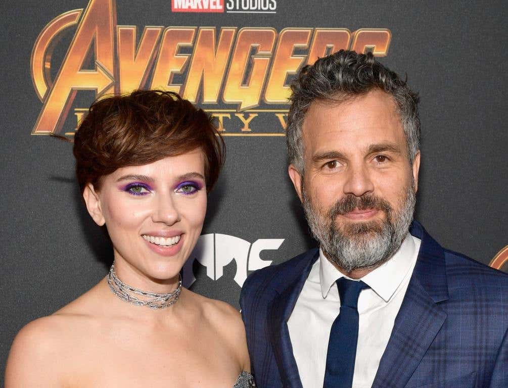 Scarlett Johansson and Mark Ruffalo