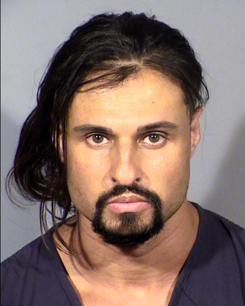 Las Vegas Police Mugshot of Ash Armand