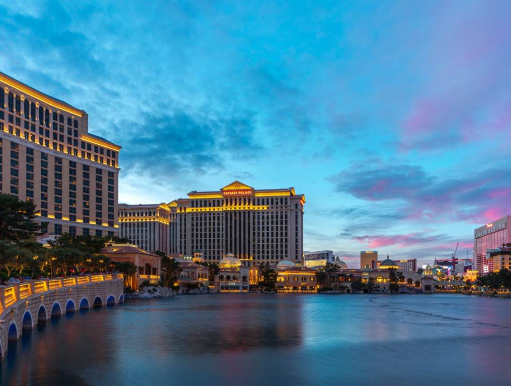 A view of the Las Vegas skyline