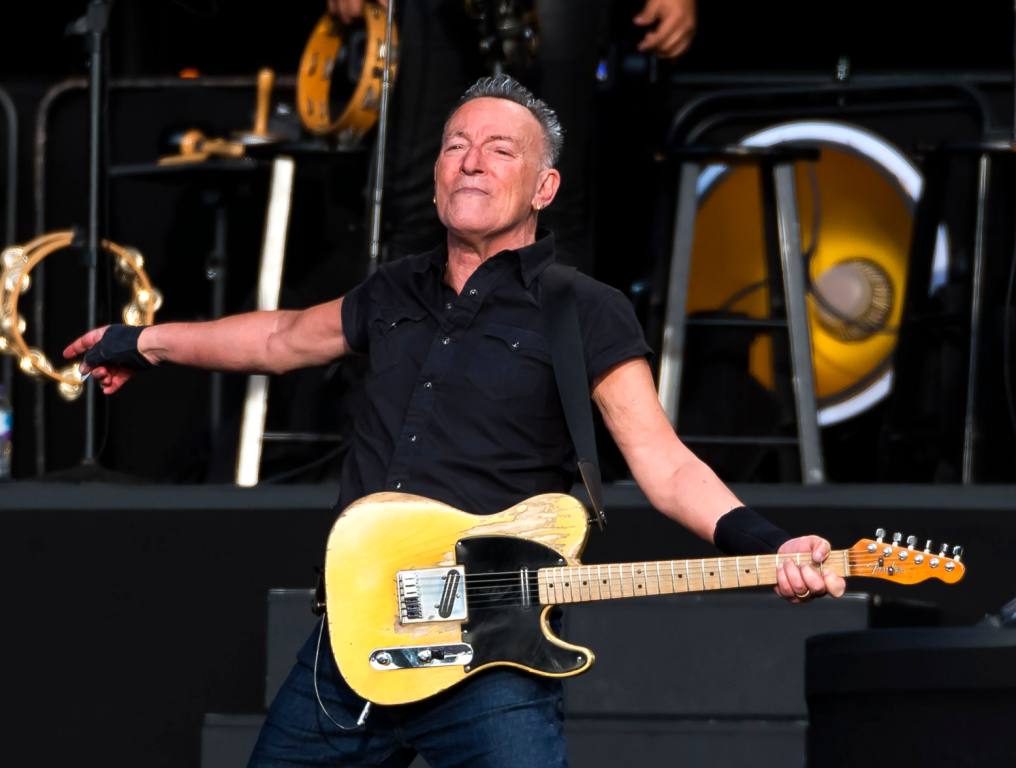 Bruce Springsteen performs at BST Hyde Park Festival 2023 at Hyde Park on July 06, 2023 in London, England.