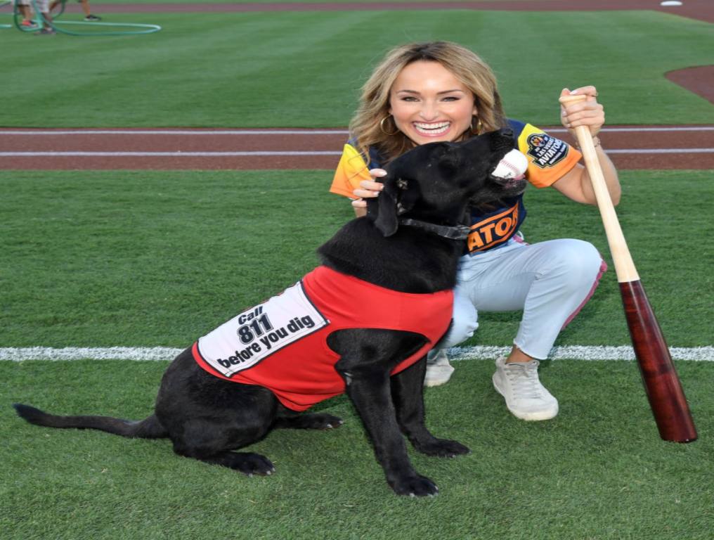 Las Vegas Aviators Bat Dog Given Gold Retirement Bat