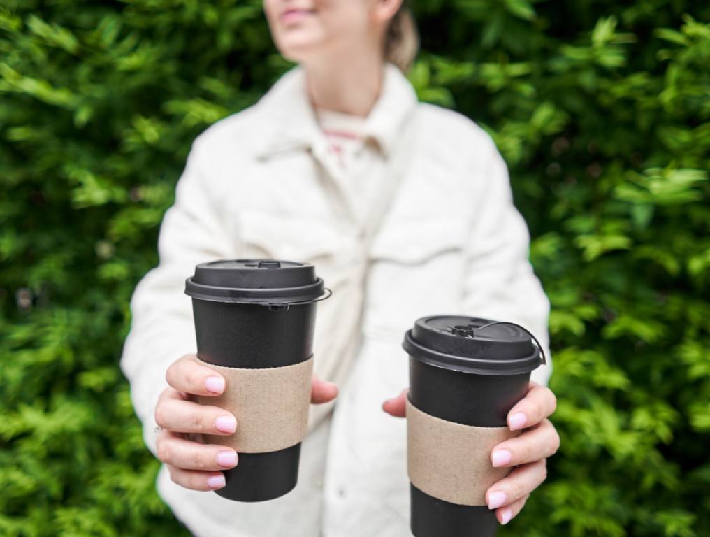 One of those stupid little inventions, the coffee sleeve.