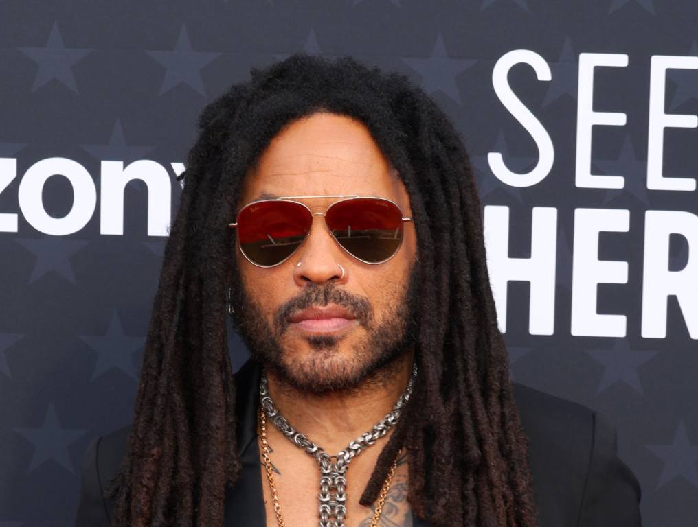 Lenny Kravitz attends the 29th Annual Critics Choice Awards at Barker Hangar on January 14, 2024 in Santa Monica, California.