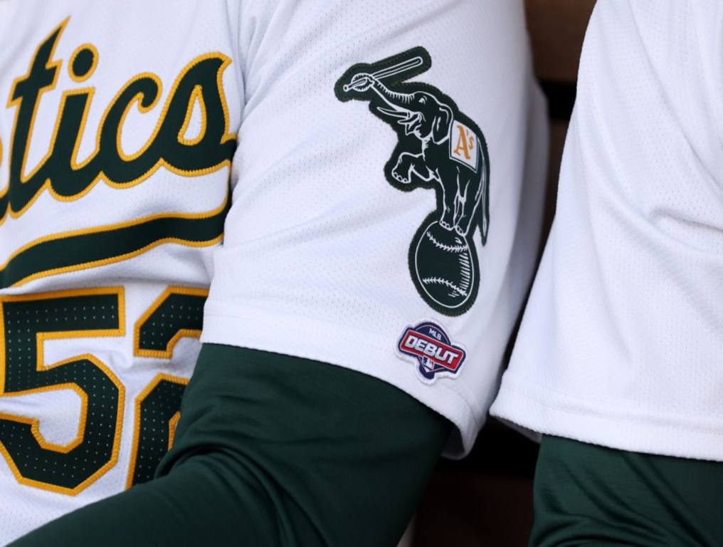 Oakland A's uniform