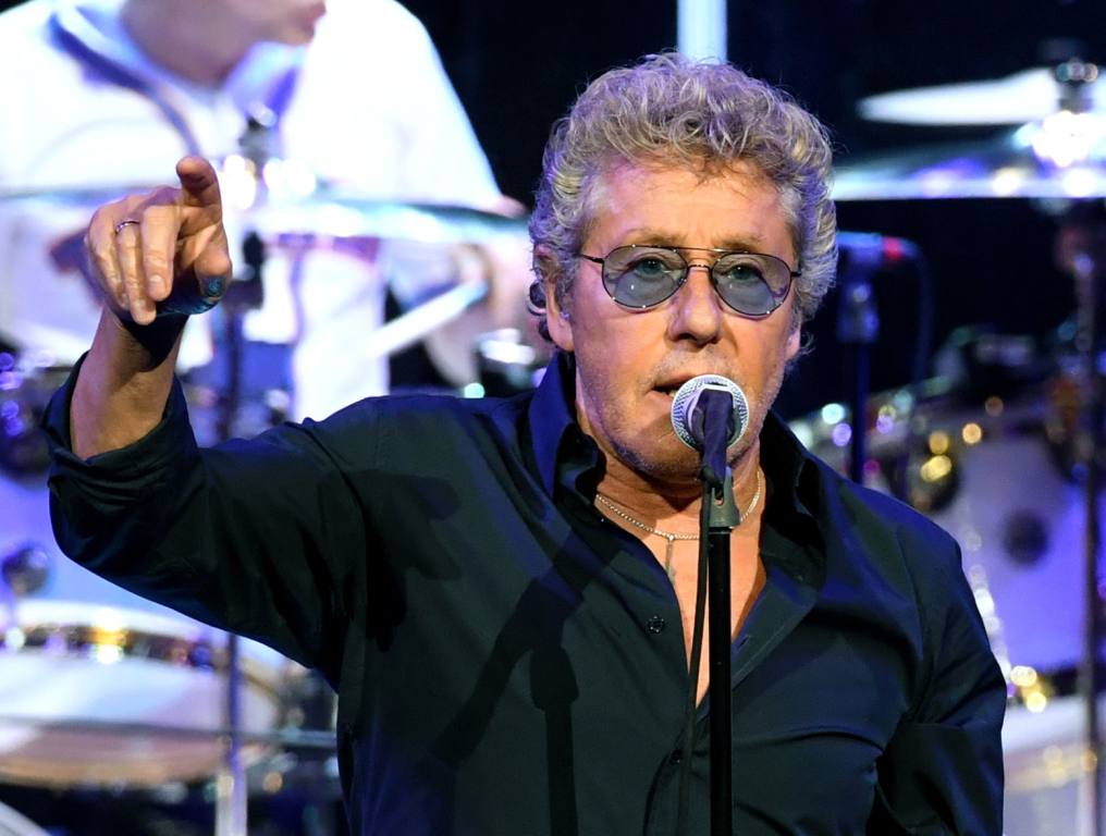 Roger Daltrey of The Who performs on the first night of the band's residency at The Colosseum at Caesars Palace on July 29, 2017 in Las Vegas, Nevada.