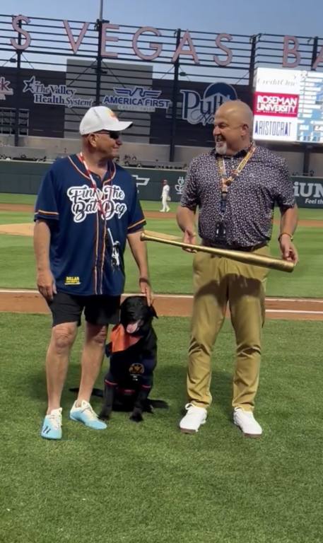 Las Vegas Aviators Bat Dog Retires