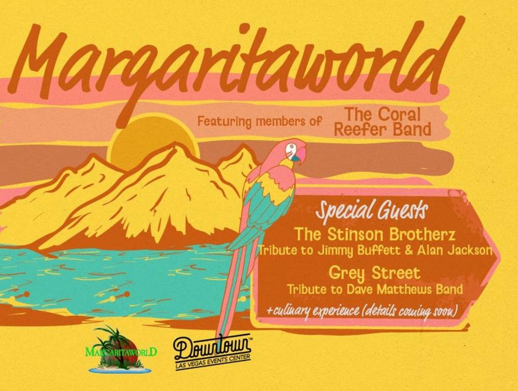 Fins Up, Margaritaworld is coming to the Downtown Las Vegas Events Center