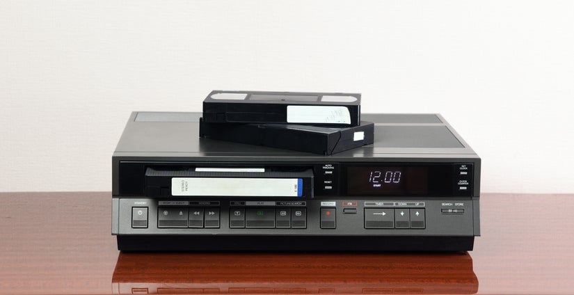 Before the 90's we knew stuff. VCR Player