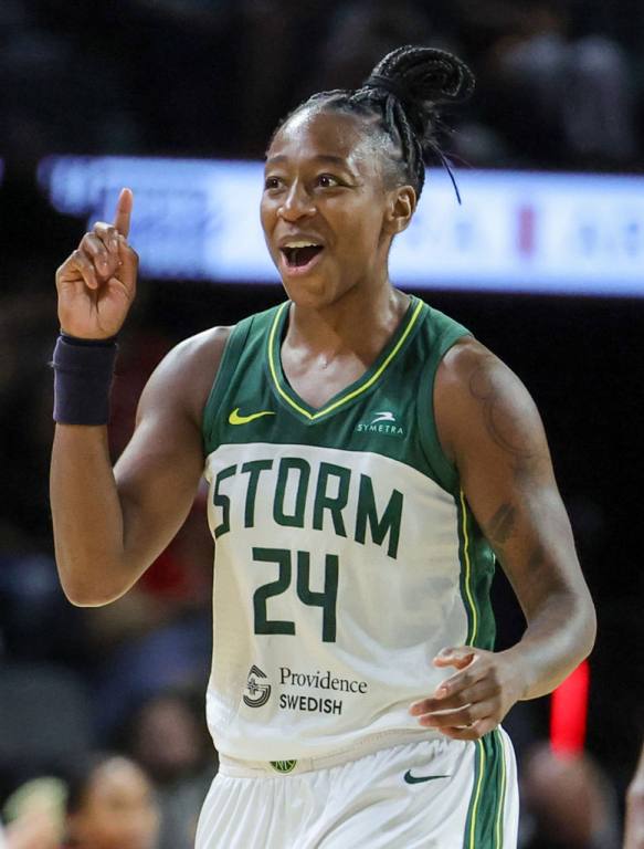 Jewell Lloyd of the Seattle Storm