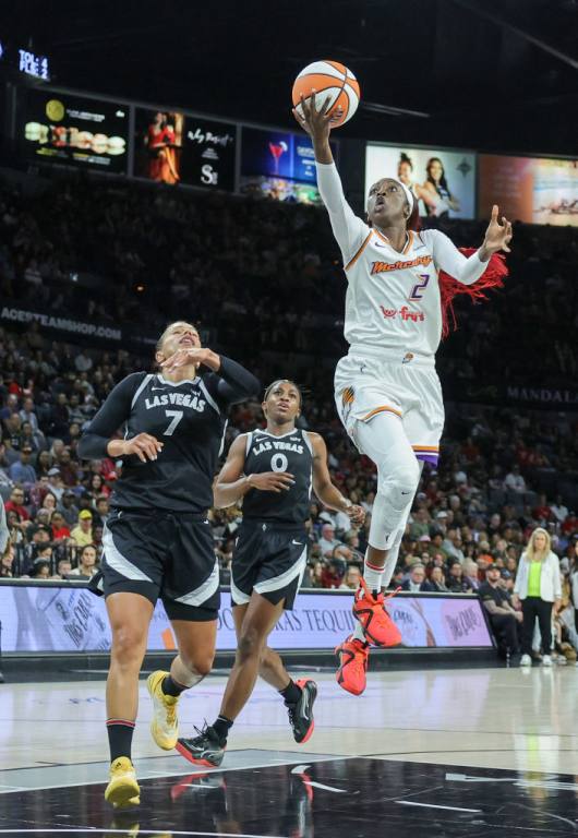 Kahleah Copper Phoenix Mercury v Las Vegas Aces