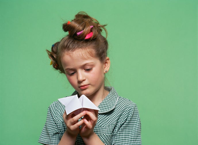 Before the 90's we knew stuff. Paper fortune teller