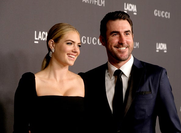 Model/actress Kate Upton (L) and MLB player Justin Verlander attend the 2016 LACMA Art + Film Gala honoring Robert Irwin and Kathryn Bigelow presented by Gucci at LACMA. As it turns out, quite a few wife and girlfriends have more followers than their pro sports men.