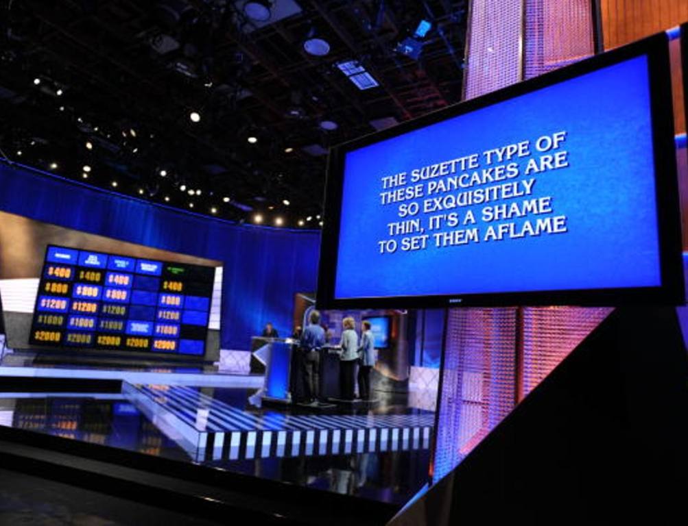 A general view on the set of the "Jeopardy!" Million Dollar Celebrity Invitational Tournament Show Taping on April 17, 2010 in Culver City, California.