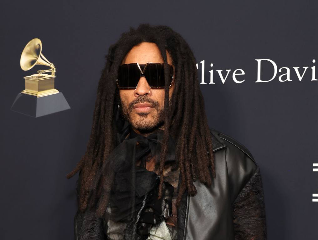 Lenny Kravitz attends the 66th GRAMMY Awards Pre-GRAMMY Gala & GRAMMY Salute to Industry Icons Honoring Jon Platt at The Beverly Hilton on February 03, 2024 in Beverly Hills, California.