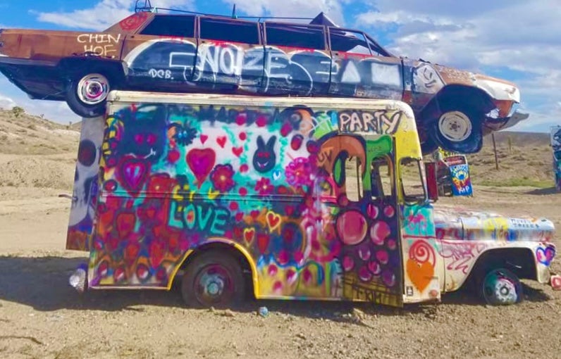 Goldfield Nevada Car Forest