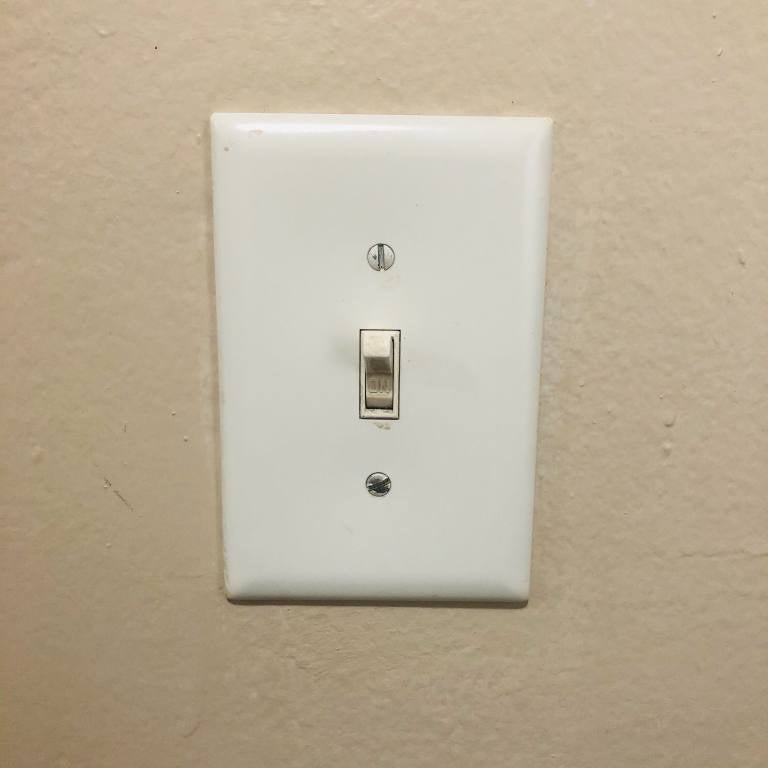 light switch plate