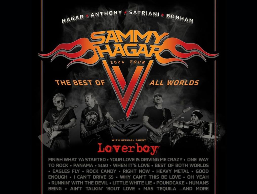 Sammy Hagar The Best of All Worlds Tour with special guest Loverboy