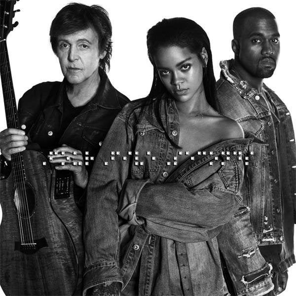 21. “Four Five Seconds” Rihanna, Kanye West and Paul McCartney - single (2015)