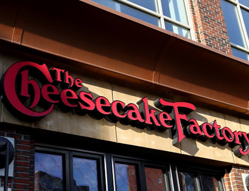 A view of the Cheesecake Factory