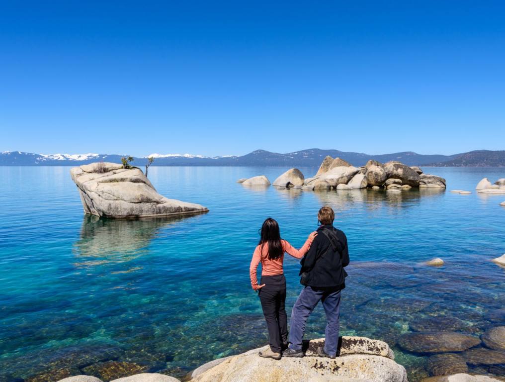 Two Nevada residents camping. We have some great camping locations in Nevada, and as it turns out, Nevada actually has the No. 1 most in-demand camping spot in America, according to experts.