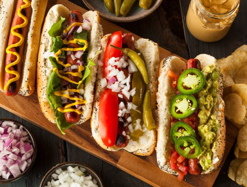 All different types of hot dogs, but what do Nevadans prefer?