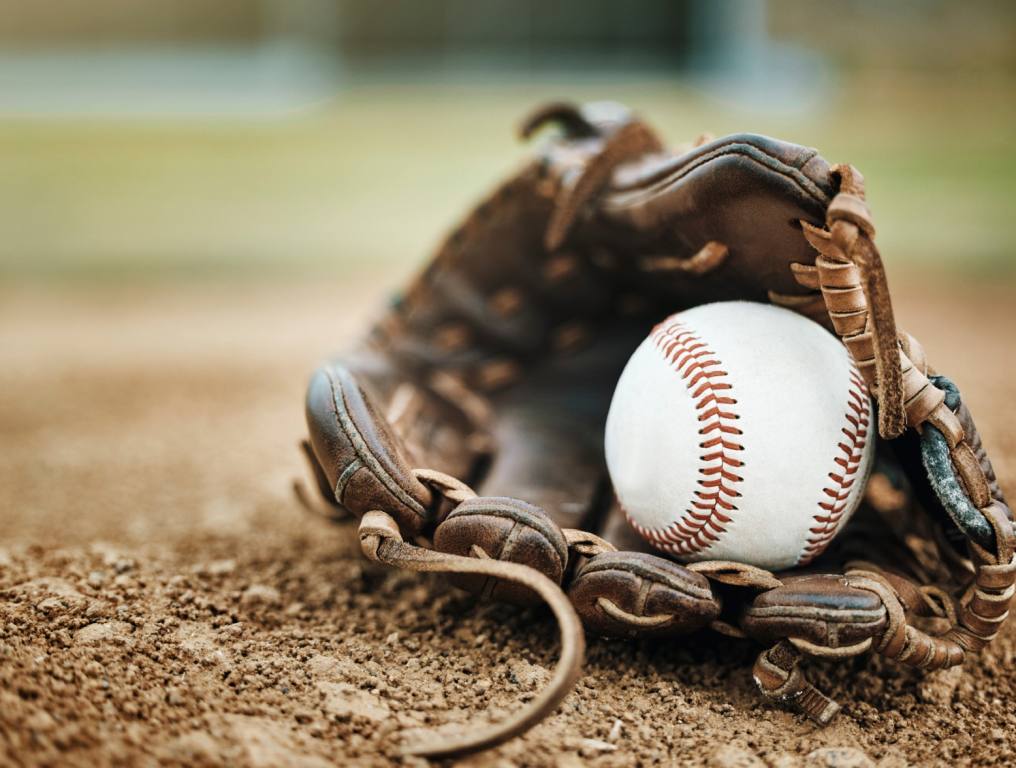 Baseball glove and ball as Las Vegas is set for a name change.