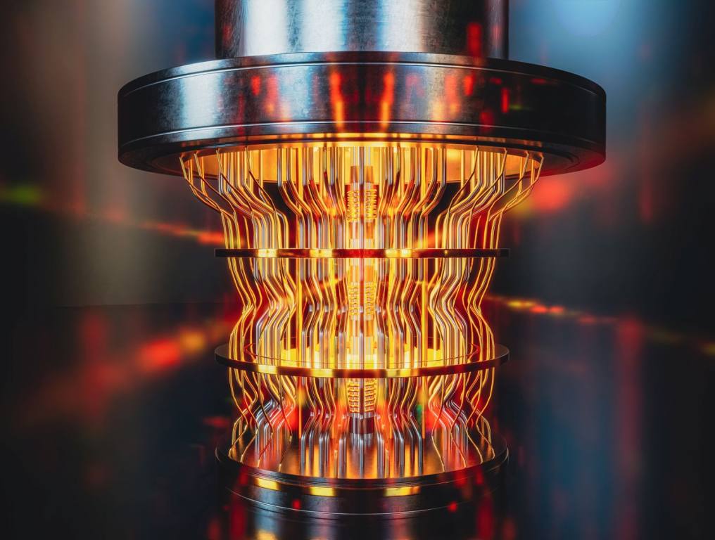 A futuristic glowing quantum computer unit. Not to go all doomsday on you, but if you've ever wondered what comprise the greatest threats to humanity, I've got you covered.