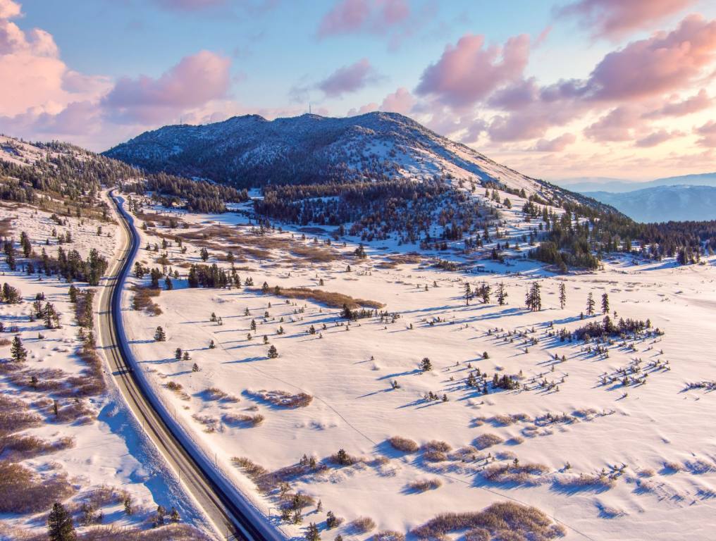 Nevada snow. The experts at the Farmer's Almanac are always on the ball when it comes to the timing of releasing their winter forecast, including for Nevada.