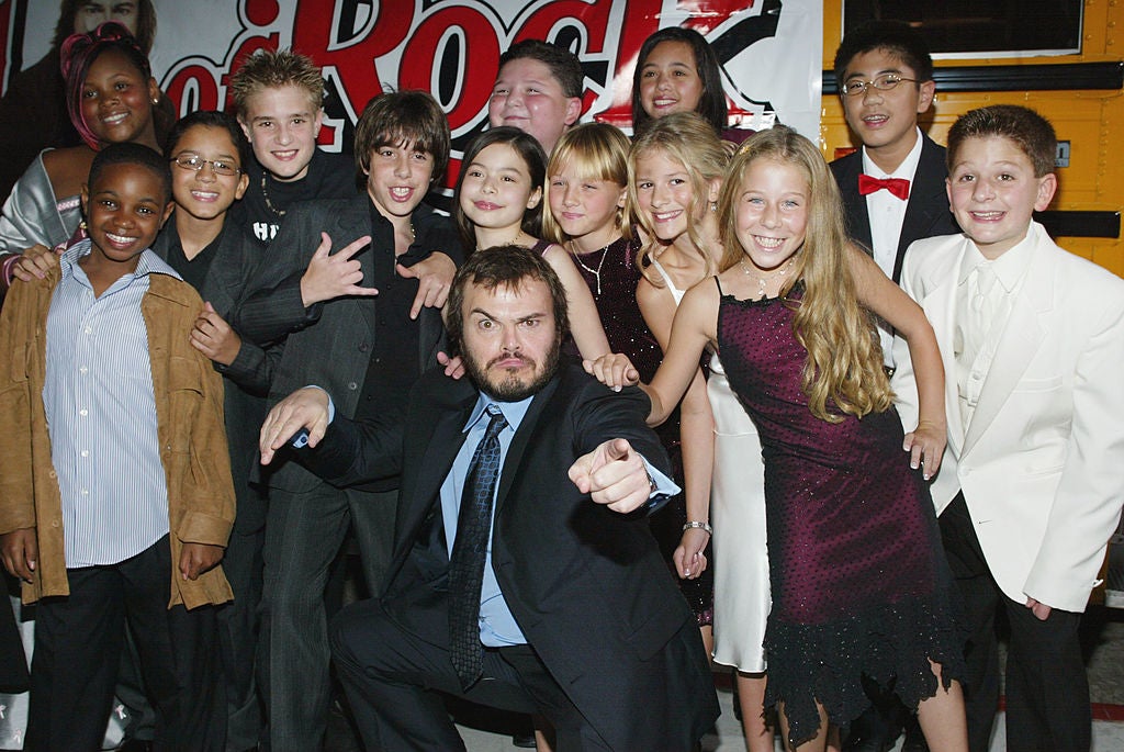 Jack Black and the cast of School Of Rock on the Red Carpet. 5 Movies To Get You In The Back-To-School Mood