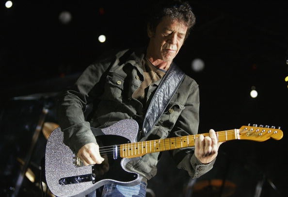 Lou Reed performs at All Tomorrow's Parties at the Queen Mary on November 6, 2004 in Los Angeles, California.