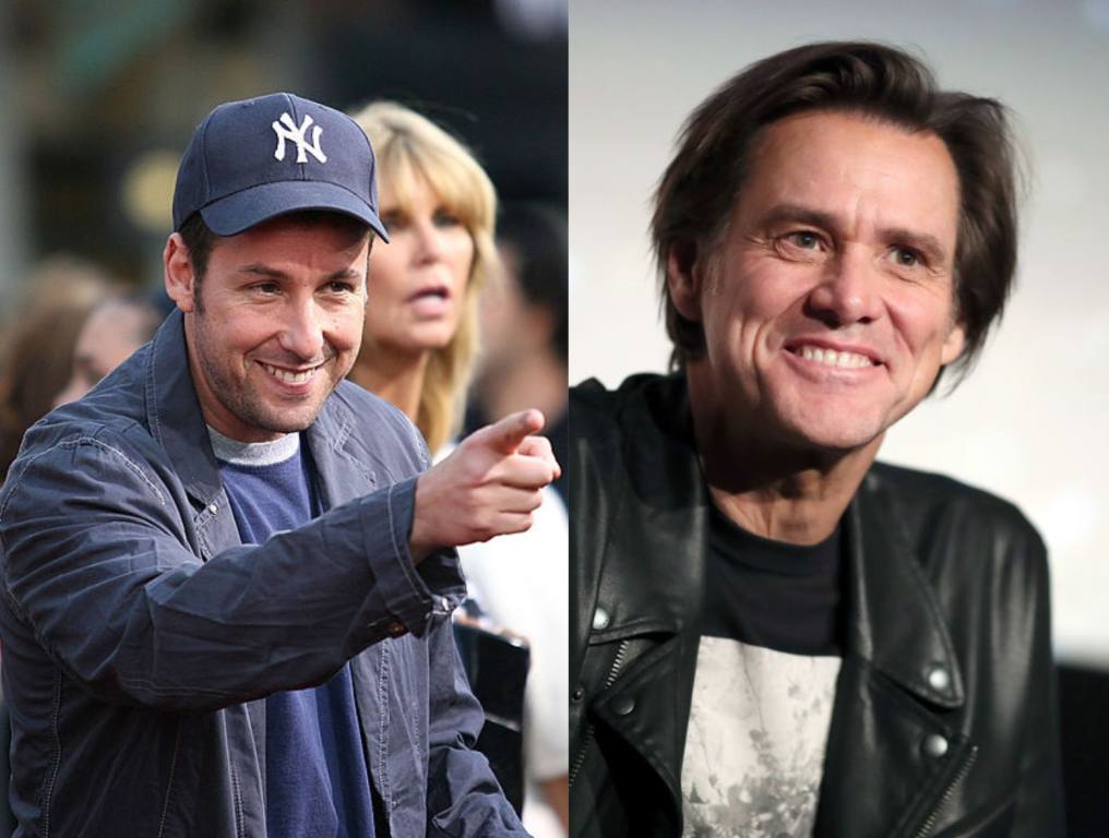 Adam Sandler and Jim Carrey