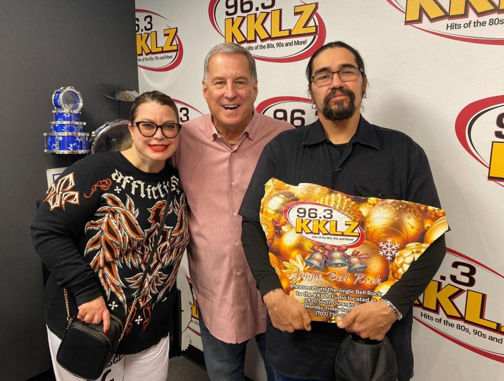 Jingle Bell Rock winners 2024: From left to right: Cheryl Estrada, Mike O'Brian and Tony Estrada