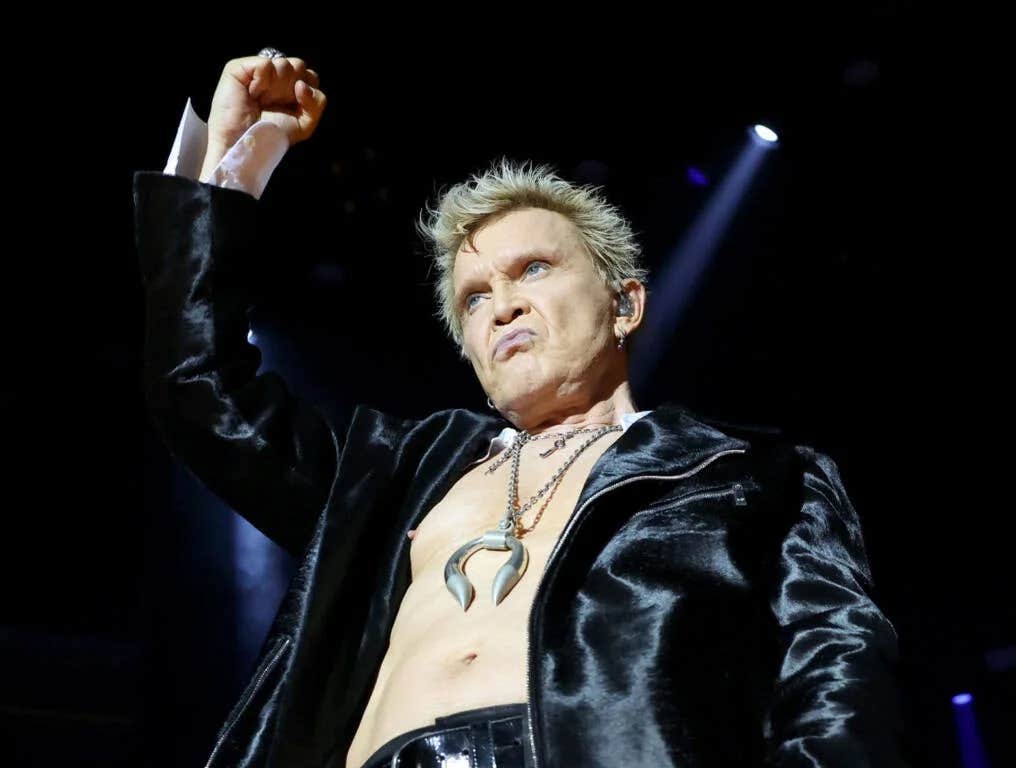 Billy Idol on stage